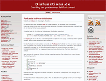 Tablet Screenshot of disfunctions.de